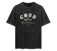 CBGB Underground Rock Men's T-Shirt Unisex Black Tee M
