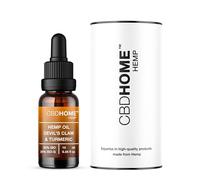 CBHOME Oils - Olio di Semi di Canapa 20% + ISO-G 20% + Artiglio del Diavolo + Curcuma - 10 ml - Base di Cocco Biologico - Spremuto a Freddo - Senza Additivi - 100% Vegetale - Certificato Biologico UE