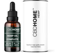 CBHOME Oils - Olio Di Semi Di Canapa 40% Max - 50 Ml - Base Di Cocco Biologico E