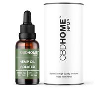 CBHOME Oils - Olio di semi di Canapa Isolato 40% - 30 ml - Base di cocco e semi di canapa biologici - Spremuto a freddo - Senza additivi - 100% di origine vegetale - Certificato biologico UE