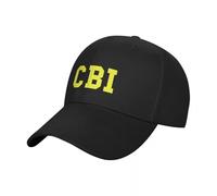CBI - California Bureau of Investigation Berretto da Baseball New Hat Cappello da Sole Berretti di Lusso per Ragazze da Uomo