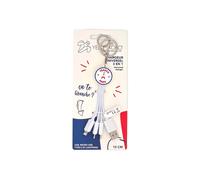 Cbl Andy USBA - USBC/Micro/Light 15 cm bianco parigi