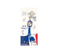 Cbl Andy USBA - USBC/Micro/Light francobollo blu 15 cm