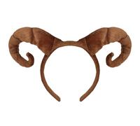 CBLUO Halloween Antilope Corna Fascia Corni di Ariete Cerchi per capelli Fasce Animale Capra Pecora Corna Copricapo Fascia per capelli Donne Vacanze di Natale Festival Parata Cosplay Dress Up