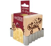 CBM2R Timbro biscotto in legno Strega + taglierina