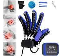 CBPTTM Guanti Robotici per La Riabilitazione Post-Ictus, Dispositivo di Fisioterapia per Mano e Dita, Guanto Riabilitativo Elettrico per Recupero Funzionale A Left M