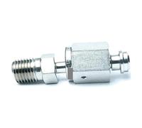 CBQZCHWDKT 1/4" VCR Female To 1/8" NPT Male SUS316L Stainless Steel Pipe Fitting Connector Adapter