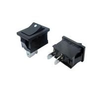 CBQZCHWDKT 1PC KCD117 Type button switch 2 feet 2 small since the reset
