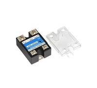 CBQZCHWDKT 1Pcs DC-AC AC-AC DC-DC 24-220V KSSR Single Phase Solid State Relay SSR Relay Module 10A 25A 40A 60A 80A 100A 120A(DC Control DC 10A)