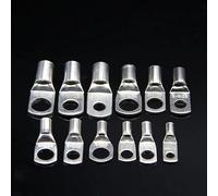 CBQZCHWDKT 70 pezzi di terminali ad anello for cavi, capicorda in rame stagnato, connettori a occhiello for cavi, terminali, capicorda, kit di fili in rame