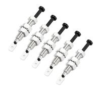 CBQZCHWDKT Interruttore perno porta cofano 5 pezzi 8 mm auto bagagliaio allarme regolabile sicurezza ON Off momentaneo 20 A 12 V CC