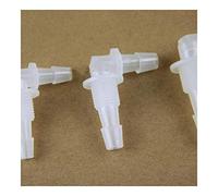 CBQZCHWDKT Pipe connector 20pcs/lot M6 M8 G/18~G3/8 Thread To 2-11.1mm PP Elbow Connectors Hex Nut Aquarium Fish Tank Air Pump Fittings Hose Joints (Color : 11.1 3l8inch 11.1mm)