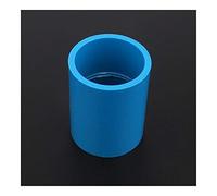 CBQZCHWDKT Pipe connector 50mm PVC Pipe Joints Garden Water Connectors Farm Irrigation System Fittings Square Water Fountain Pipe Straight 12/24/48pcs (Color : Blue 50mm Direct, Diameter : 12pcs)