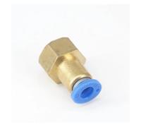 CBQZCHWDKT Raccordo Pneumatico a sgancio rapido, Raccordo Pneumatico da 3/8" Femmina for Tubo O/D 6 mm, 5 Pezzi