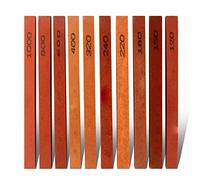 CBRIGHT 10pcs Set di pietre per affilare - Dimensioni assortite Whetstone Sharpener lucidatura Honing Stone Kit 120#, 150#, 180#, 220#, 240#, 320#, 400#, 600#, 800#, 1000# (5.9x0.47x0.24Inch)