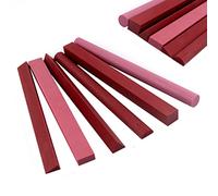 CBRIGHT Set di pietre per affilare, kit di 6 pezzi 3000# Ruby Whetstone Piccola pietra fine, varietà di forme [Lunghezza: 100mm (3.94Inch)]