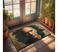 CBRT Zerbino per esterni con scritta "Ancient Wisdom Timeless Knowledge", assorbente, per interni e vacanze, 65 x 90 cm