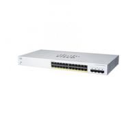 Cisco - CBS220-24FP-4G Gestito L2 Gigabit Ethernet (10/100/1000) Supporto Power over Ethernet (PoE) Bianco - SPEDIZIONE GRATUITA