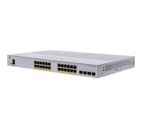 Cisco - CBS350-24P-4X-EU - 24 x 10/100/1000 (PoE+) + 4 x 10 Gigabit SFP+ - L3 -Managed