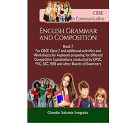 CBSE English Communicative English Grammar and Composition Book 7