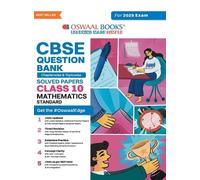 CBSE Question Bank Chapterwise and Topicwise SOLVED PAPERS_Class 10_ (Tascabile)
