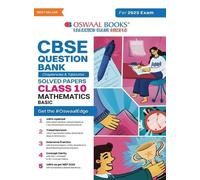 CBSE Question Bank Chapterwise and Topicwise SOLVED PAPERS_Class 10_ (Tascabile)