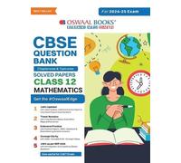 CBSE Question Bank Chapterwise and Topicwise SOLVED PAPERS_Class 12_ (Tascabile)