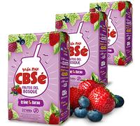 CBSé Yerba Mate Tè Frutos del Bosque 1.5kg (500g x 3) + Campione Regalo (40g) Ricco di antiossidanti, vitamine, accelera il metabolismo, senza zucchero | Argentina