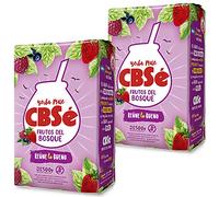 CBSé Yerba Mate Tè Frutos del Bosque 1kg (500g x 2) + Campione Regalo (40g) : Ricco di antiossidanti, vitamine, accelera il metabolismo, senza zucchero | Argentina