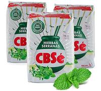 CBSé Yerba Mate Tè Hierbas Serranas 1.5 kg (0.5 kg x 3) | Set Mate Argentino | Bevanda disintossicante ed energetica
