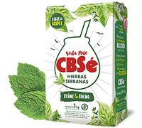 CBSé Yerba Mate Tè Hierbas Serranas 500g + Campione Regalo (40g) Ricco di antiossidanti, vitamine, accelera il metabolismo, senza zucchero | Argentina