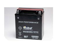 BATTERIA MOTO UNIBAT AGM 12V 18 AH 270A 4.26KG BMW DIM. 150x87x161 MM