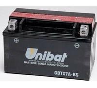 BATTERIA MOTO UNIBAT CBTX7A-BS YTX7A-BS YUASA MOTO E SCOOTER