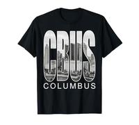CBUS Columbus Ohio Skyline Urbano Design Urbano Maglietta