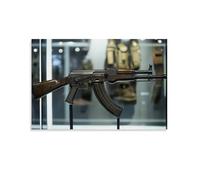 CBWVUWHJW Arma militare AK-47 - L'icona di Modern Warfare decorazione da parete alla moda - Poster artistico da appendere e murale 50 x 75 cm