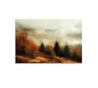 CBWVUWHJW Paesaggio - Autumn Whispers in the Scottish Highlands Decorazione da parete alla moda - Poster artistico da appendere e murale 50 x 75 cm