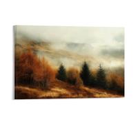 CBWVUWHJW Paesaggio - Autumn Whispers in the Scottish Highlands Decorazione da parete alla moda - Poster artistico da appendere e murale 50 x 75 cm