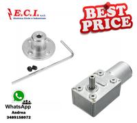 CC 12V Worm Gear Box motoriduttore MOTORINO ELETTRICO 35rpm + FLANGIA [EEK: G]