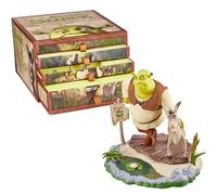 CC Countdown Characters by Numskull 2023 Shrek Figura da collezione - Merchandise ufficiale Shrek - Statua del calendario dell'avvento costruibile