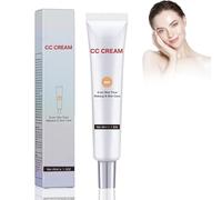 CC Cream Color Correcting, Centella Asiatica Concealer CC Cream, Crema Colorata Viso, Risultato Naturale Con SPF 25, Idratante, Leggera E Impermeabile(Buio)