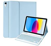 CC Store Cover con Tastiera per iPad A16 11 Generation 2025/10 Generazione 2022, Italiano QWERTY Tastiera per ipad 11Gen 11pollici/ipad 10Gen 10.9", con Senza fili Staccabile Custodia con Portapenna
