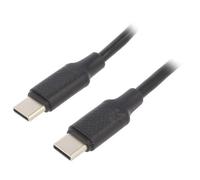 CC-USB2-CMCM100-1.5M Cavo USB 2.0 USB C-Spina, su entrambi i lati 1,5 m nero ...