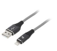 CC-USB2B-AMLM-2M-WB2 Cavo USB 2.0 Apple Lightning Connettore, USB A-Spina...