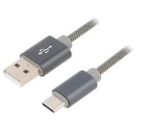 CC-USB2S-AMMBM-2M-BG Cavo USB 2.0 Connettore USB A, Connettore Micro USB-B 2m...
