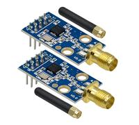 CC1101 Wireless Modulo con SMA Antenna Binghe 2 Pezzi CC1101 433M Modulo ricetrasmettitore digitale con Connettore antenna SMA DC 1.9-3.6V Interfaccia SPI Compatibile con Arduino