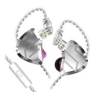 CCA C10 PRO in-Ear Monitor,HiFi 1DD 4BA Hybrid Five Drivers in-Ear Earphone,Aluminum Alloy Shell+Resin Cavity Wired Earbuds with 0.75mm CPin Gold Plated Detachable Cable (No Mic, C10pro Black)