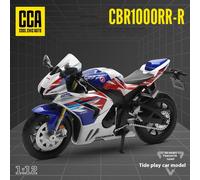 CCA CBR1000RR-R Modello di moto in lega 1:12 Ornamenti statici pressofusi ad alta precisione Regali di decorazione per auto di grado di raccolta