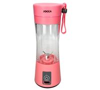 CCA FRULLATORE PORTATILE CON USB ROSA