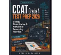 CCA Technician Grade 4 Test Prep 2026: Comprehensive Guide with 1,500 Practice Exercises, Reasoning Challenges, and Full-Length Mock Tests