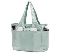 CCAIPU Borsa Tote per Donna, Multi-tasca Casual Dovrebbe Borsa Impermeabile Leggero Borse Tote di Grande Capacità per Viaggi Yoga Sport Quotidiano (Verde)